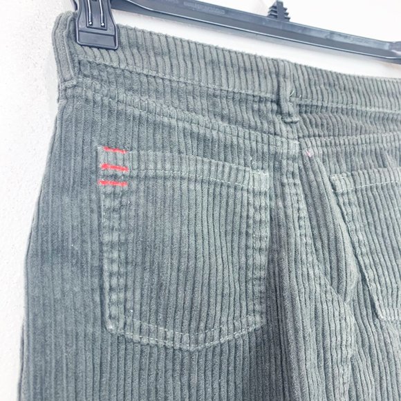 BDG Skirt Women Extra Small Grey Corduroy Frayed Mini Casual Bottoms Urban Out - Picture 3 of 8